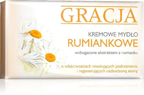Gracja Kremowe mydło rumiankowe wzbogacone ekstraktem z rumianku
