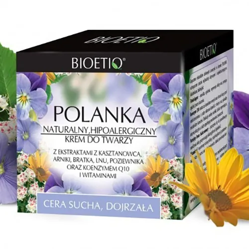 Bioetiq Naturalny hipoalergiczny krem do twarzy `Polanka`