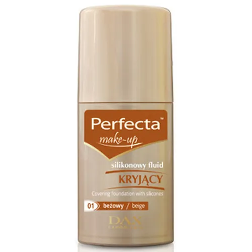 Perfecta Make - Up, Silikonowy fluid kryjący