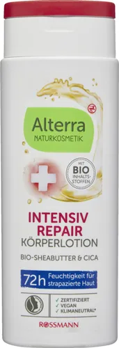 Alterra Intensiv Repair Korperlotion Bio-Sheabutter & Cica (Balsam do ciała z rokitnikiem)