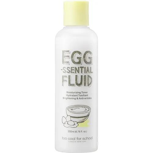 Too Cool For School Egg-ssential Fluid Moisturizing Toner (Jajeczny tonik nawilżająco- rozjaśniający)