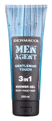 Dermacol Men, Agent Gentleman Touch Body & Hair & Face (Żel pod prysznic 3 w 1)