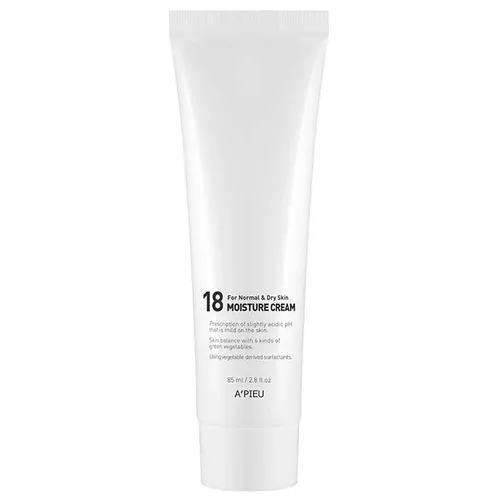 A'pieu 18 Moisture Cream For Normal & Dry Skin (Nawilżający krem do cery normalnej i suchej)