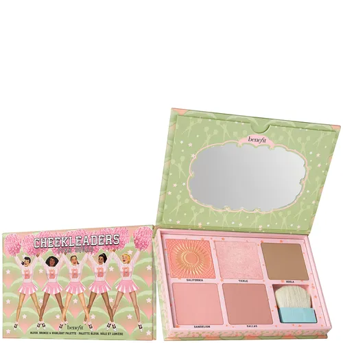 BeneFit Cheekleaders, Pink Squad (Pleta róży i rozświetlaczy)
