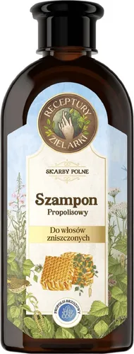Receptury Zielarki Szampon z propolisem brzozowym do włosów zniszczonych