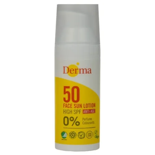 Derma Sun, Face Sun Lotion SPF 50 (Krem do twarzy SPF 50)
