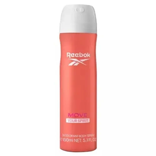 Reebok Move Your Spirit, Deodorant Body Spray (Perfumowany dezodorant dla kobiet)