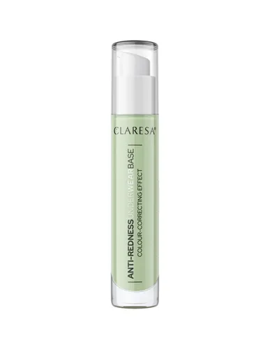 Claresa Make Up, Anti-redness Underwear Base (Neutralizująca baza pod makijaż do twarzy)