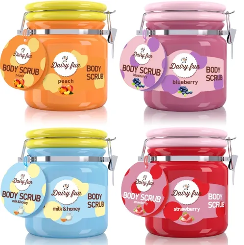 Dairy fun Body Scrub (Aromatyczny peeling do ciała) (różne rodzaje) - 1
