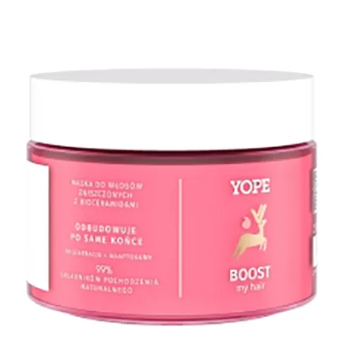 Yope Bounce My Hair, Boost, Maska do włosów zniszczonych - 2