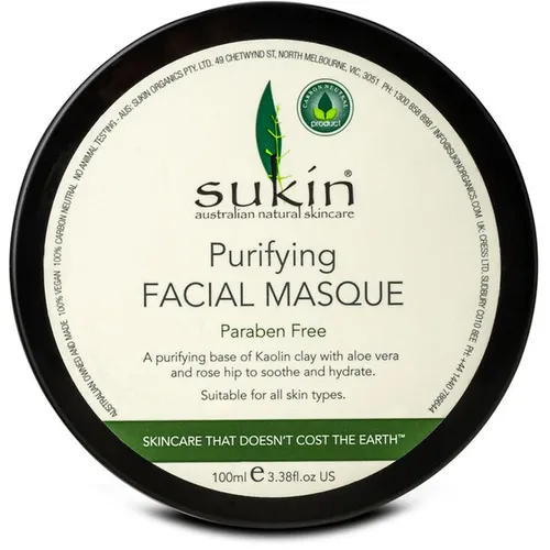 Sukin Purifying Facial Masque (Oczyszczająca maseczka z białą glinką)