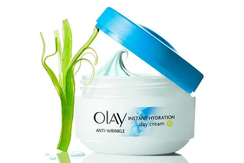 Olay Olay, Anti - Wrinkle, Błyskawicznie nawilżający krem na dzień