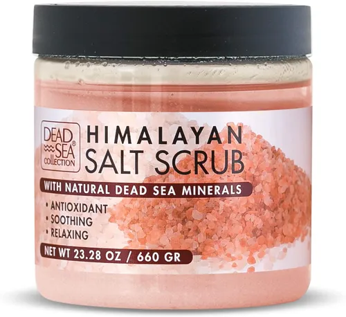 Dead Sea Collection Himalayan Salt Scrub with Natural Dead Sea Minerals (Peeling do ciała z solą himalajską i minerałami Morza Martwego)