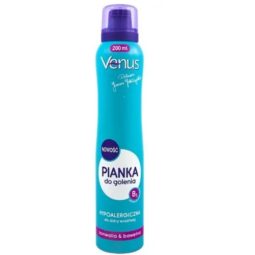 Venus Pianka do golenia `Konwalia i bawełna` (nowa wersja) - 2