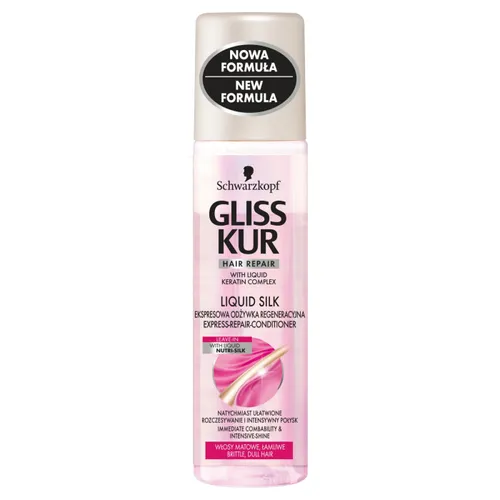 Schwarzkopf Gliss Liquid Silk, Ekspresowa odżywka - 2