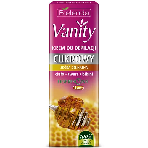 Bielenda Vanity, Krem do depilacji cukrowy skóra delikatna