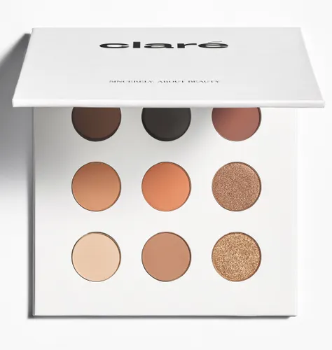 Clare.pro Makeup Creator, 9 Eye Palette 2 (Paleta 9 cieni do powiek)