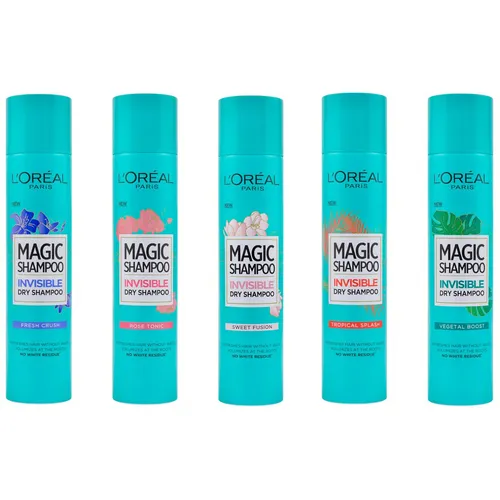 L'Oreal Paris Magic Shampoo, Invisible Dry Shampoo (Magiczny suchy szampon (różne zapachy)) - 1