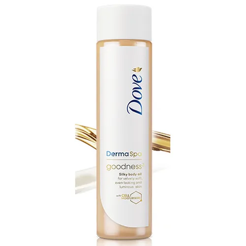 Dove Derma Spa, Goodness, Jedwabisty olejek do ciała - 1