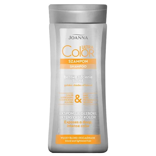 Joanna Ultra Color System, Szampon do włosów ciepłe odcienie blondu - 1