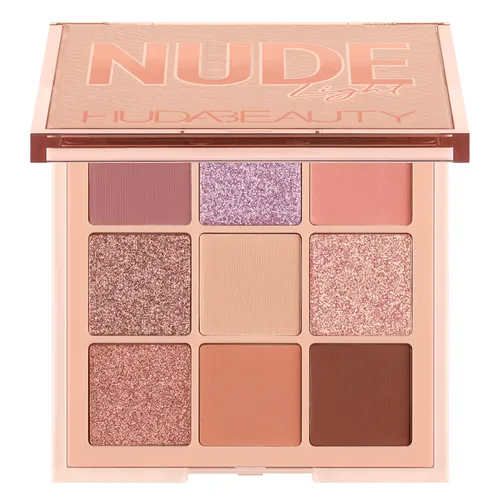 Huda Beauty Nude Obsessions, Light Nude Eyeshadow Palette (Paleta cieni do powiek)