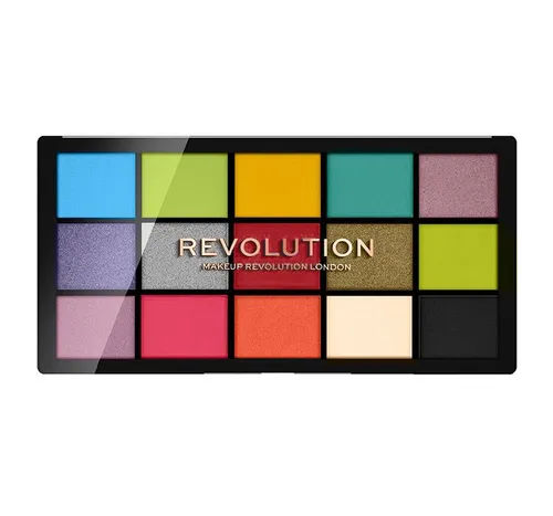 Revolution Beauty (Makeup Revolution) Reloaded, Euphoria Eyeshadow Palette (Paleta 15 cieni do powiek)