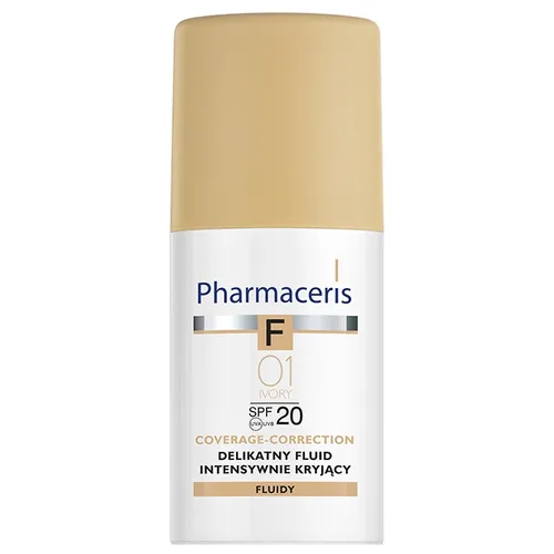 Pharmaceris F, Delikatny fluid intensywnie kryjący SPF 20 - 1