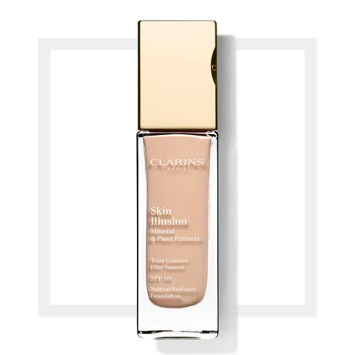 Clarins Teint Lumiere Effet Naturel [Skin Illusion Natural Radiance Foundation] SPF 10 (Nawilżający podkład mineralny)