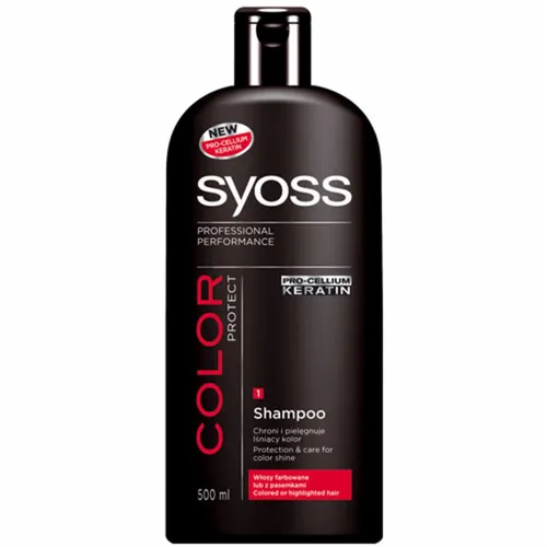 Syoss Color Protect, Shampoo (Szampon do włosów farbowanych i rozjaśnianych (stara wersja))