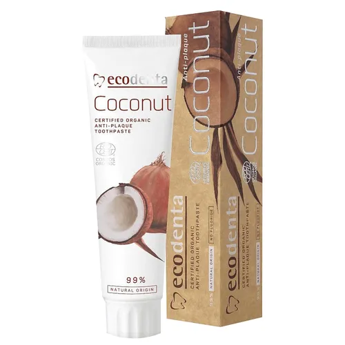 Ecodenta Coconut Anti-plaque Toothpaste (Pasta do zębów przeciw kamieniowi) - 2