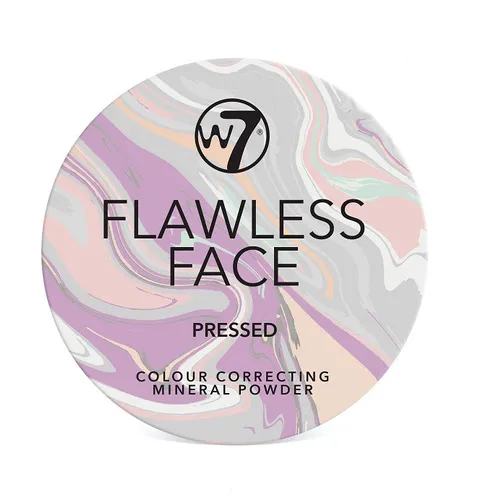 W7 Flawless Face Pressed Colour Correcting Mineral Powder (Mineralny puder korygujący) - 1