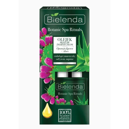 Bielenda Botanic Spa Rituals, Olejek przeciw zmarszczkom 'Opuncja figowa + aloes`