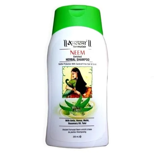 Hesh Pharma Neem Enriched Herbal Shampoo (Ziołowy szampon przeciwłupieżowy z neem)