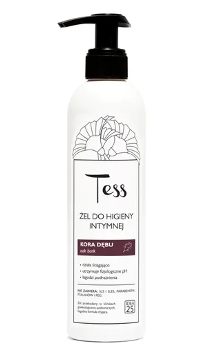 Idea 25 Tess, Żel do higieny intymnej z wyciągiem z kory dębu - 1