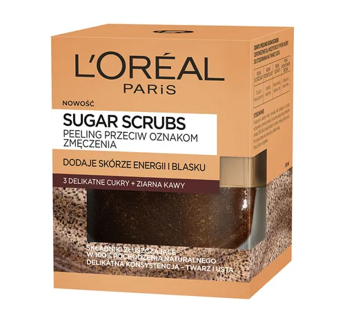 L'Oreal Paris Sugar Scrubs, Anti-fatigue Scrub (Peeling przeciw oznakom zmęczenia) - 2