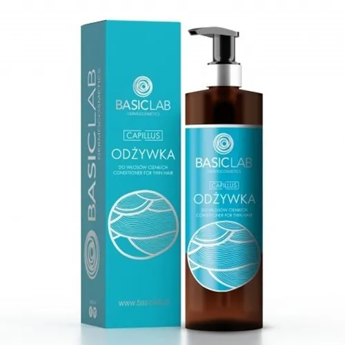 BasicLab Dermocosmetics Capillus, Odżywka do włosów cienkich
