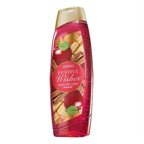 Avon Festive Wishes, Winter Apple Cheer Shower Gel (Żel pod prysznic o zapachu jabłka z cynamonem) - 1