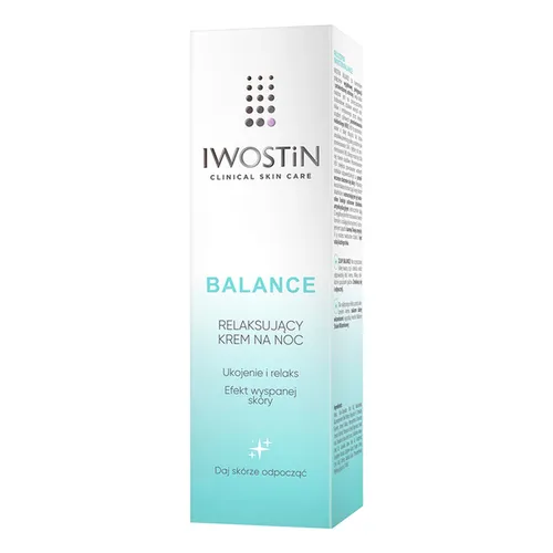 Iwostin Balance, Relaksujący krem na noc