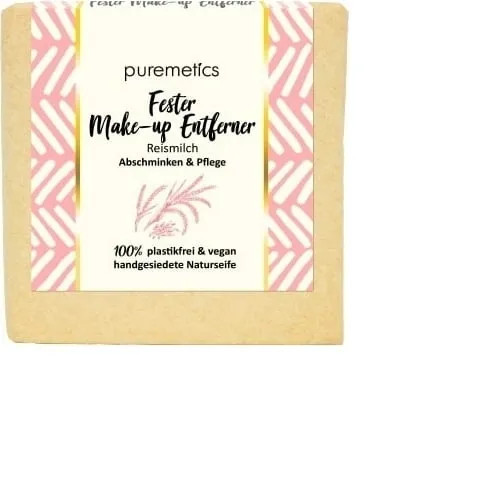 Puremetics Fester Make Up Entferner (Produkt do demakijażu w kostce `Mleko ryżowe`)
