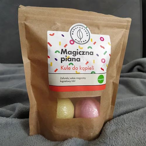 Manufaktura Piękna Kule do kąpieli `Magiczna piana`