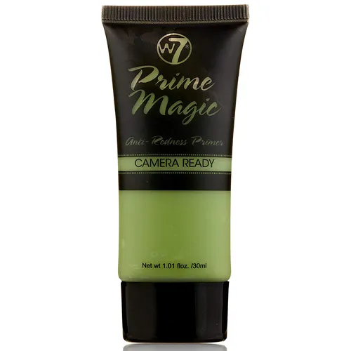 W7 Prime Magic, Camera Ready Anti-Redness Primer (Baza pod makijaż matująca zielona)