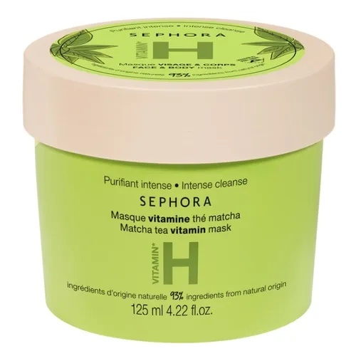 Sephora Collection, Intense Cleanse Matcha Tea Vitamin Mask (Witaminowa maska do twarzy i ciała)