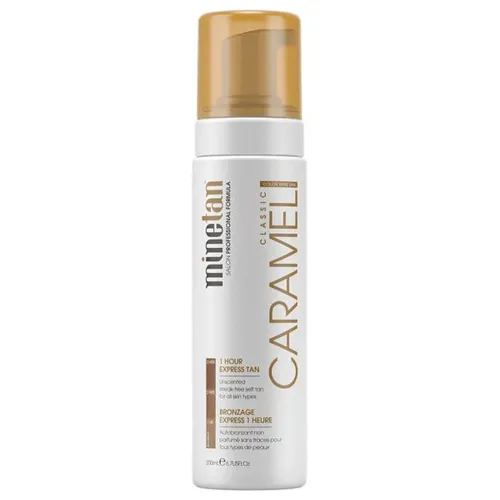 MineTan Caramel Self-tan Mousse (Pianka samoopalająca)