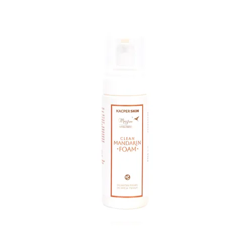 Majru Majru x Kacper Skin, Clean Mandarin Foam (Mandarynkowa delikatna pianka do mycia twarzy)