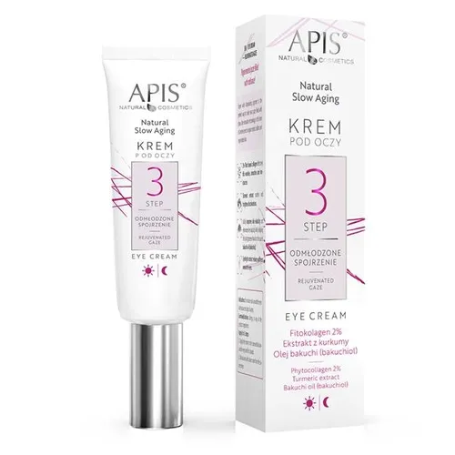 Apis Natural Slow Aging, Krem pod oczy `Odmłodzone spojrzenie`