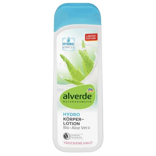 Alverde Hydro, Körperlotion Bio-Aloe Vera (Aloesowy balsam do ciała)