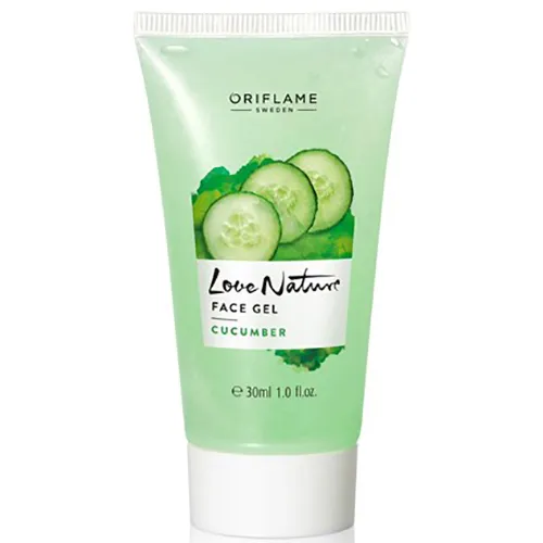 Oriflame Love Nature, Face Gel Cucumber (Żel do twarzy z ogórkiem)