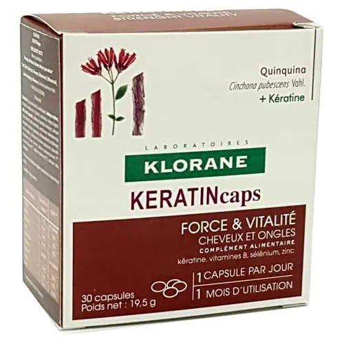 Klorane Keratin Caps (Suplement diety) - 2