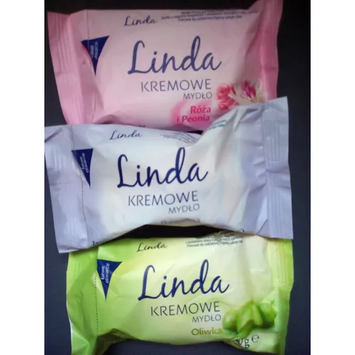 Linda Kremowe mydło w kostce (różne rodzaje)