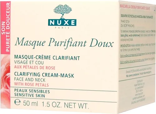 Nuxe Masque Purifiant Doux aux Petales des Roses (Maseczka - krem deliktanie oczyszczająca z płatkami róży do skóry wrażliwej) - 2